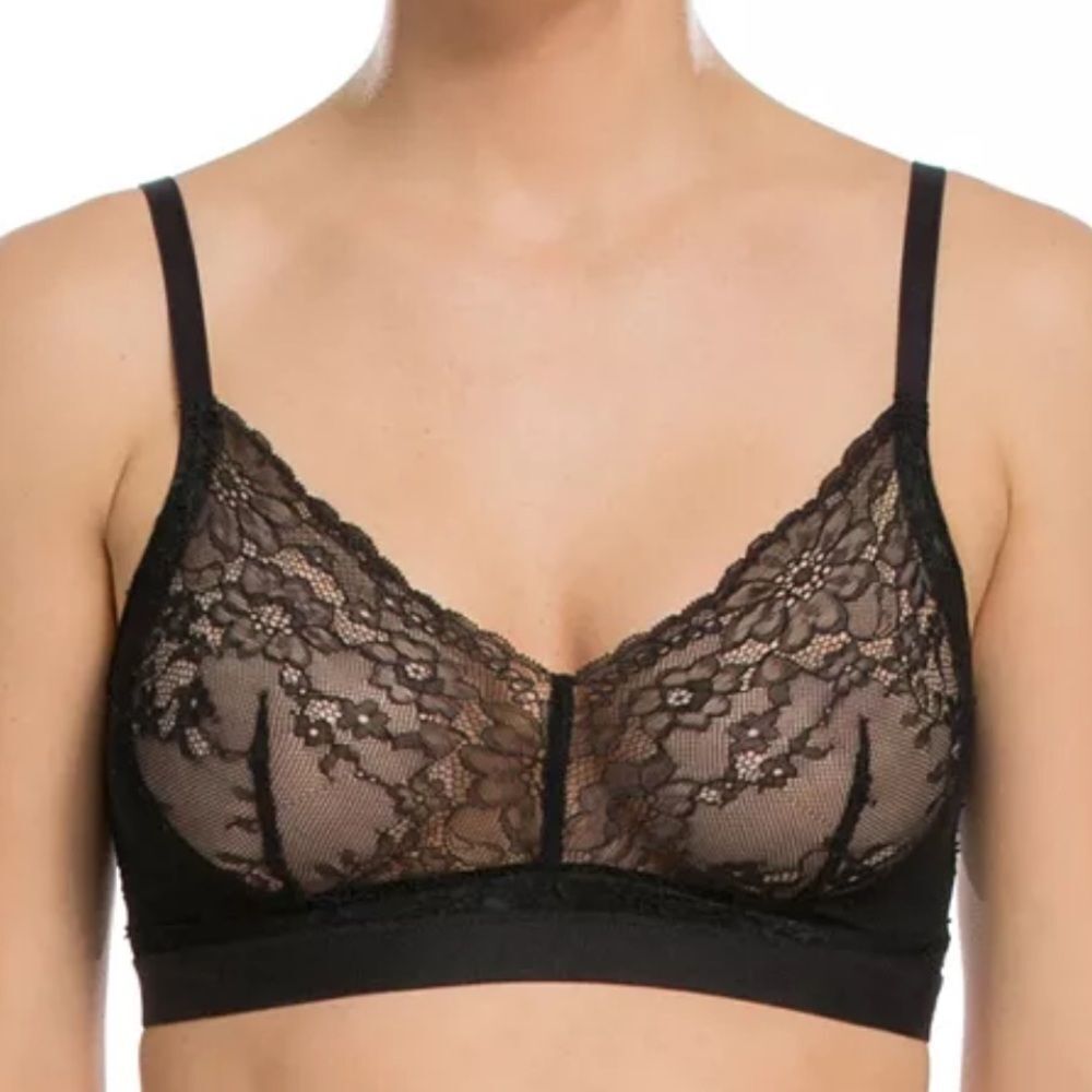 Brand new with TagsโSpanx Spotlightโ on Lace Bralette Black Size XS